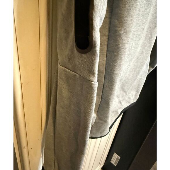 Nike Sportswear Men's Heather Tech Fleece Pullover Hoodie Gray XS - Picture 9 of 11